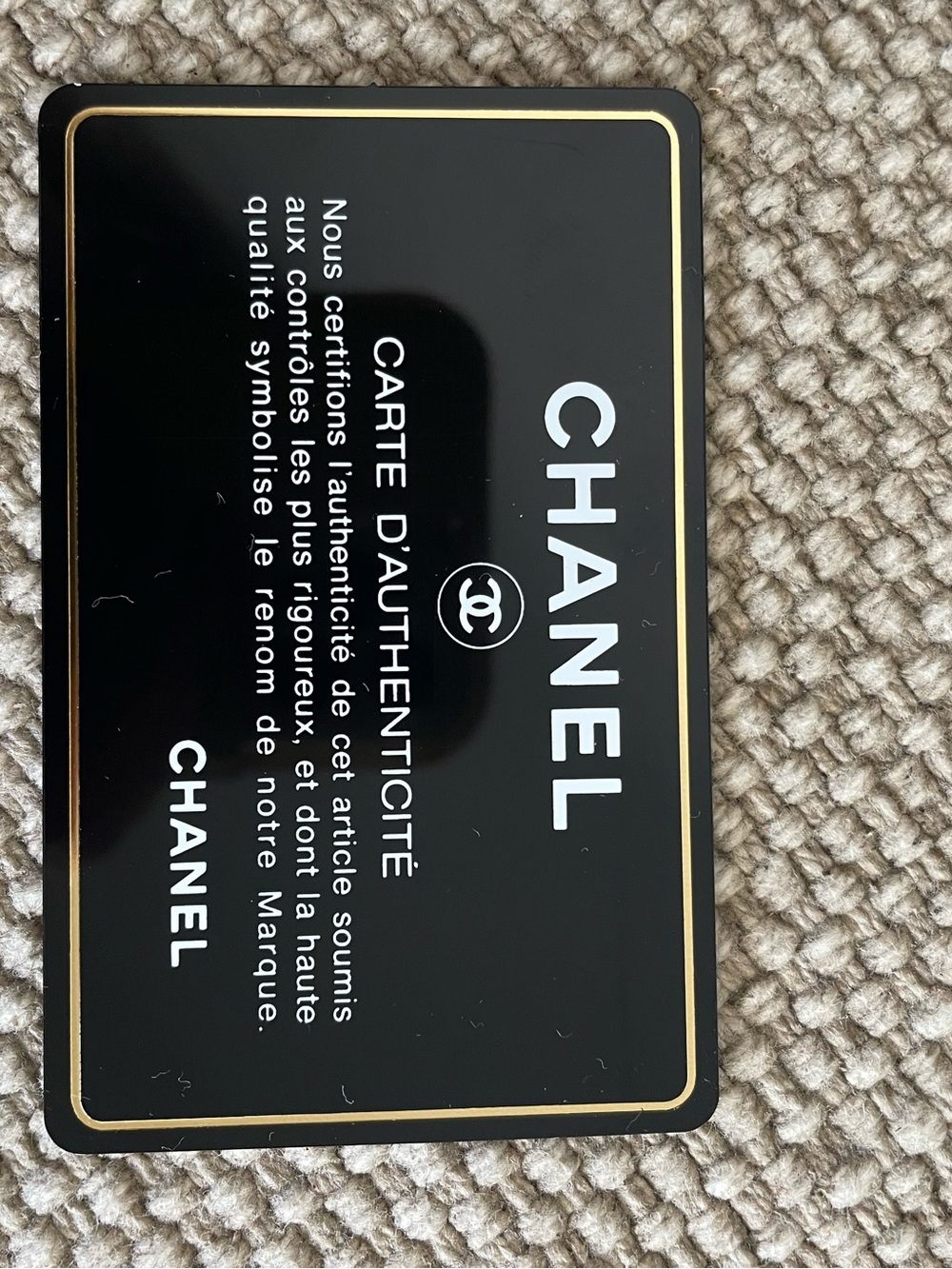 CHANEL Black Quilted Caviar Leather Wallet with Gold CC NEVER USED - Picture 5 of 12